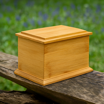 Arun Bamboo wooden casket